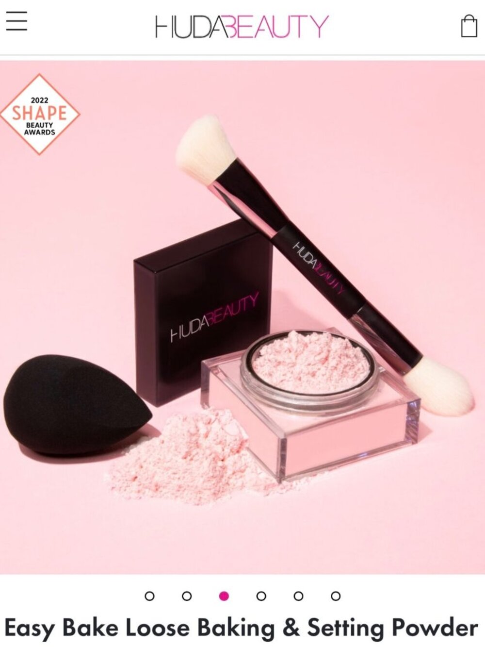 EASY BAKE LOOSE BAKING & SETTING POWDER in Cherry Blossom Cake 🍰🍒